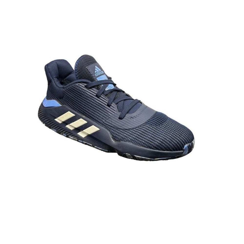 Adidas Mens Pro Bounce 2019 F97286 Blue Mesh Running Shoes Sneakers Size 12.5